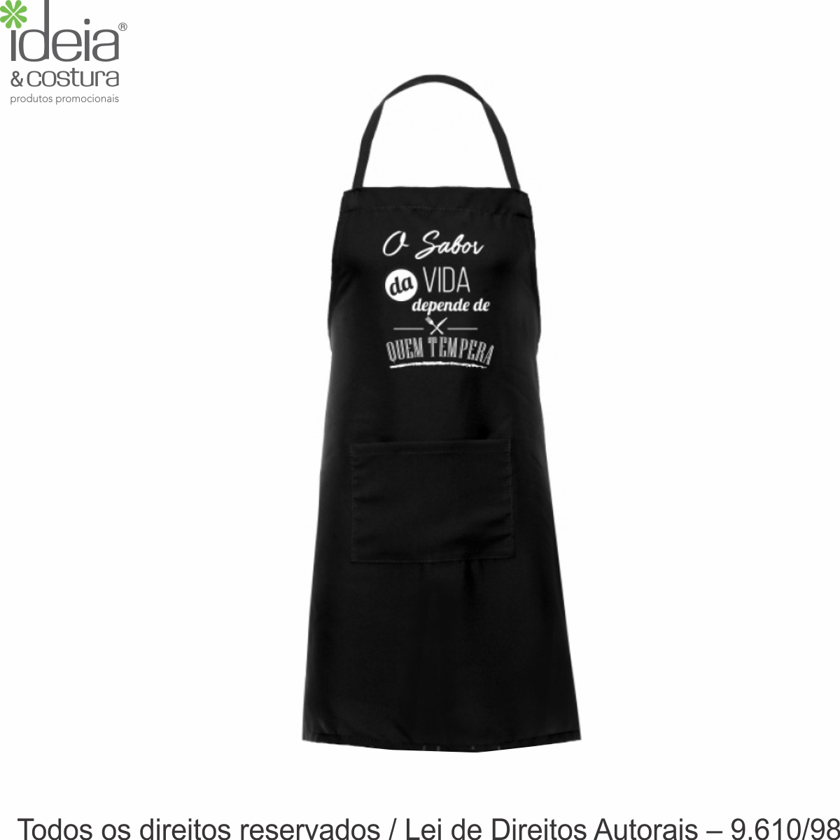 AVENTAL DE BRIM GRANDE 68X76CM AV5