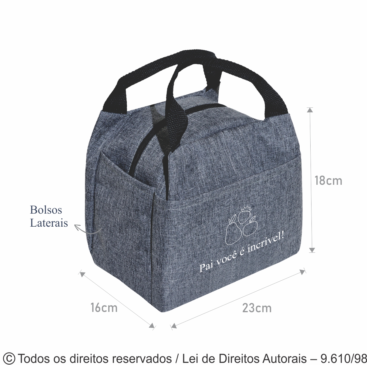 BOLSA TERMICA 23X20X16CM 275M