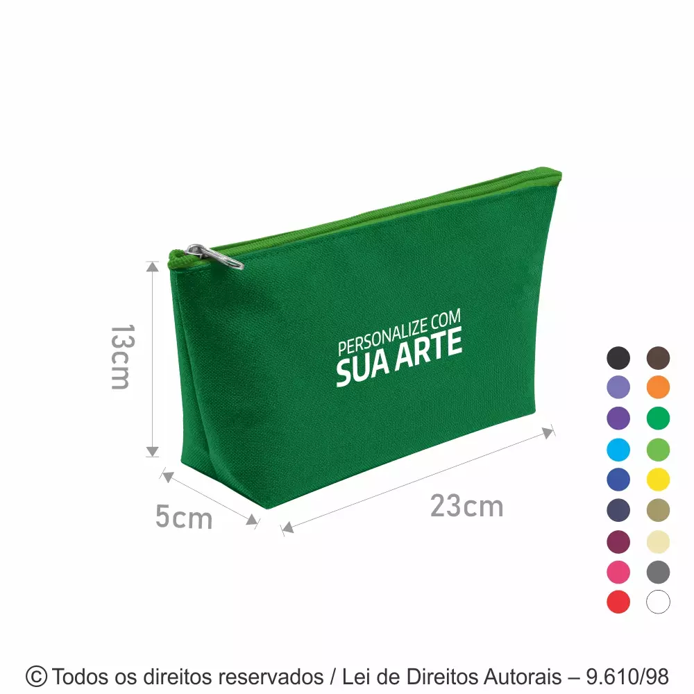 NECESSAIRE DE NYLON 23X13X5CM N23
