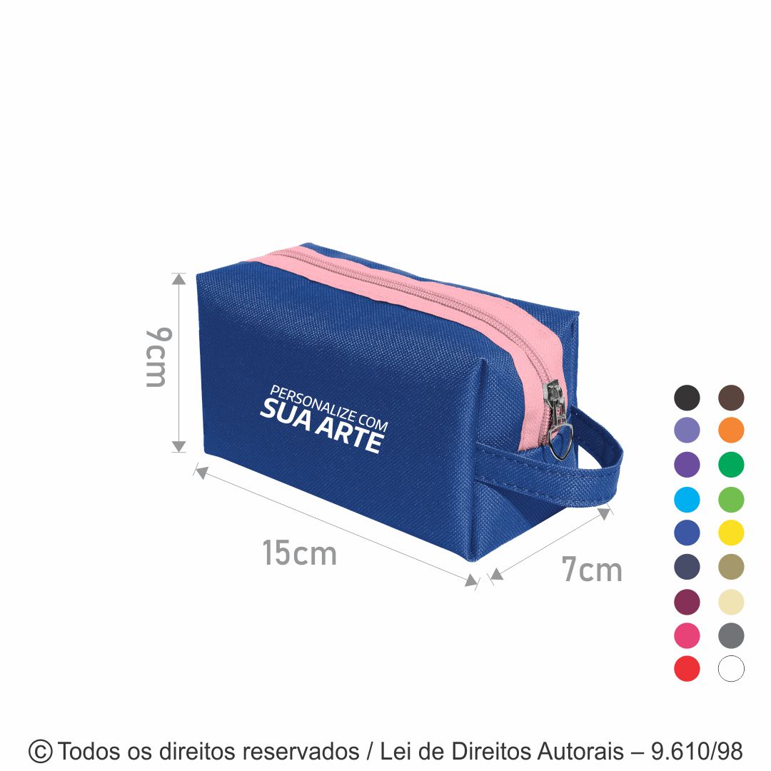 NECESSAIRE DE NYLON 600G 15X9X7CM N67