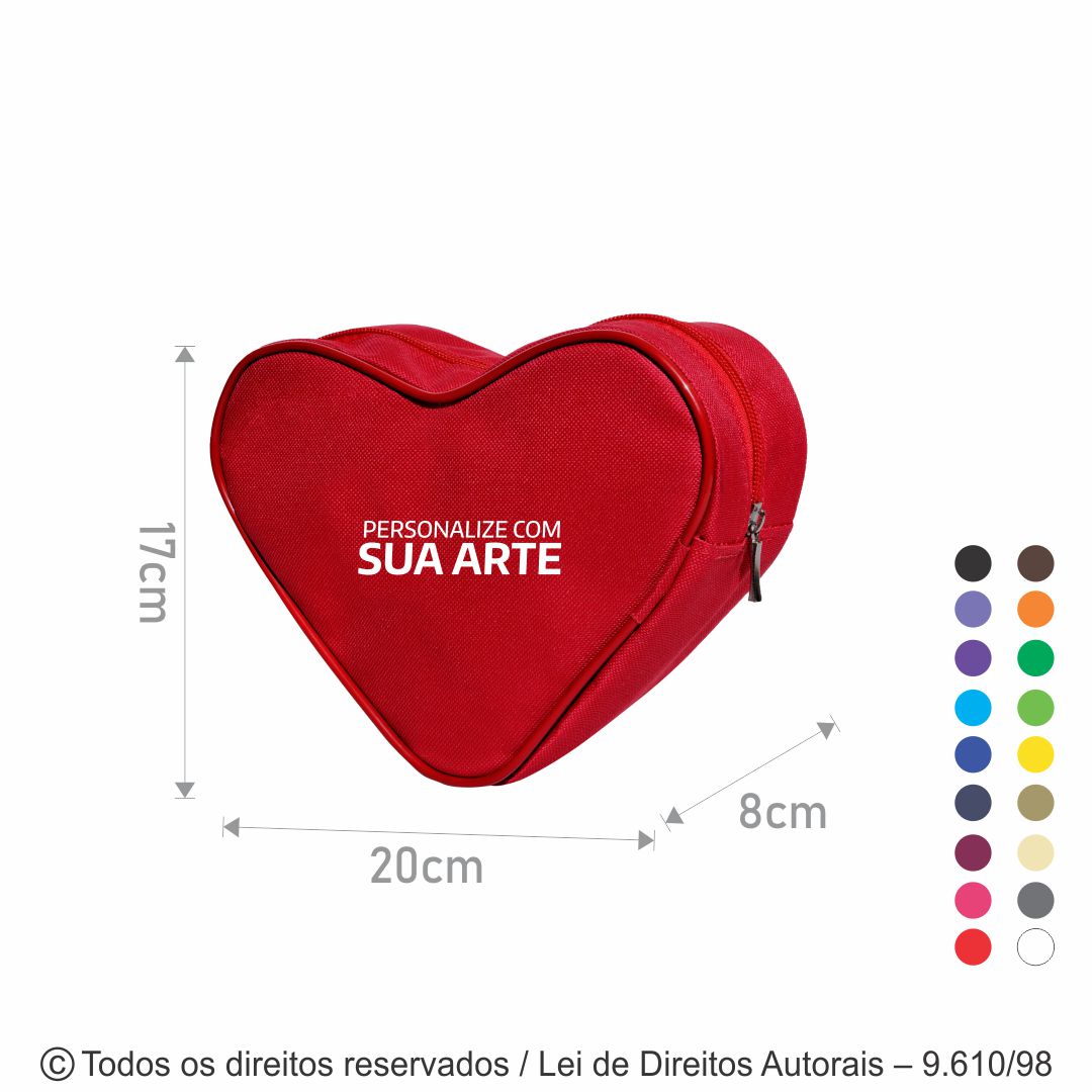 NECESSAIRE DE NYLON 600G 20X17X8CM  N103