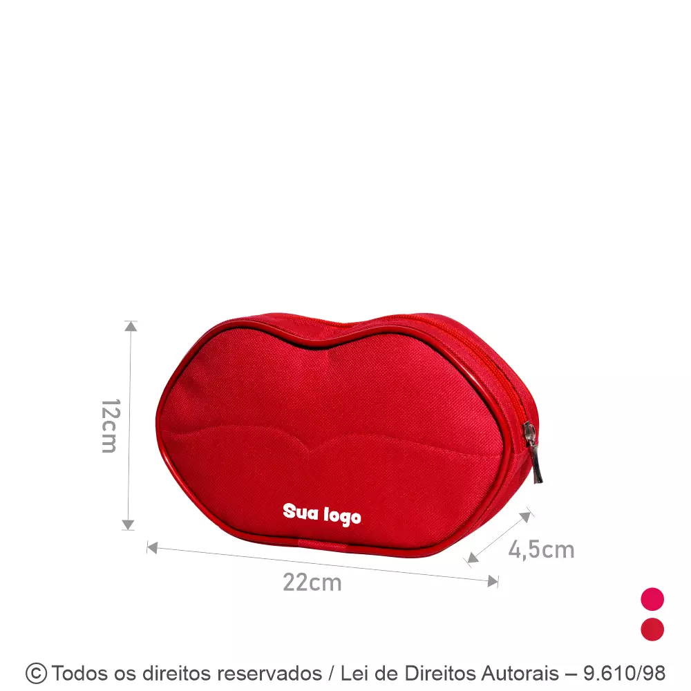 NECESSAIRE DE NYLON 600G 22X12X4CM N104