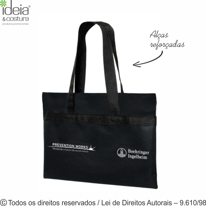 PASTA DE NYLON C/ ZIPER 40X30CM 47N