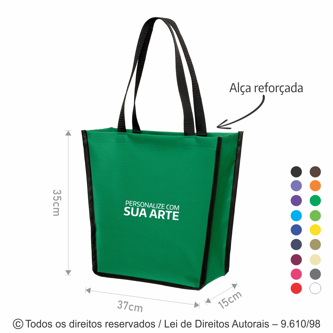 SACOLA DE NYLON 37X35X15CM 71N