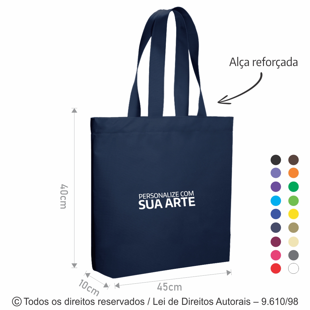SACOLA DE NYLON 45X40X10CM  2N