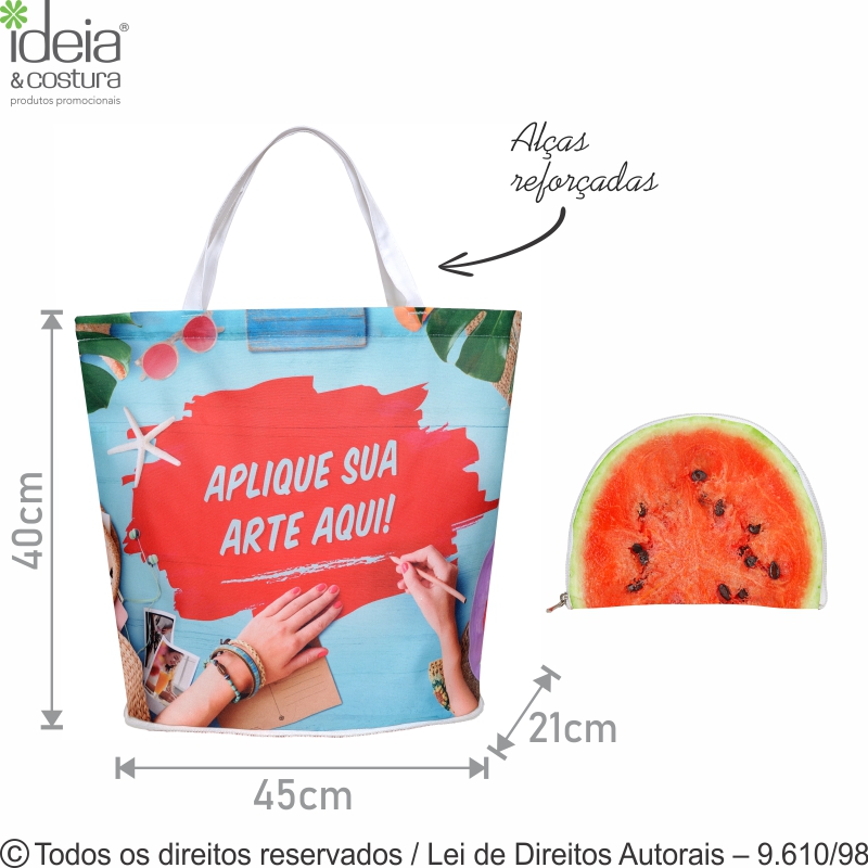 SACOLA DE POLIESTER 45X40X21CM 218
