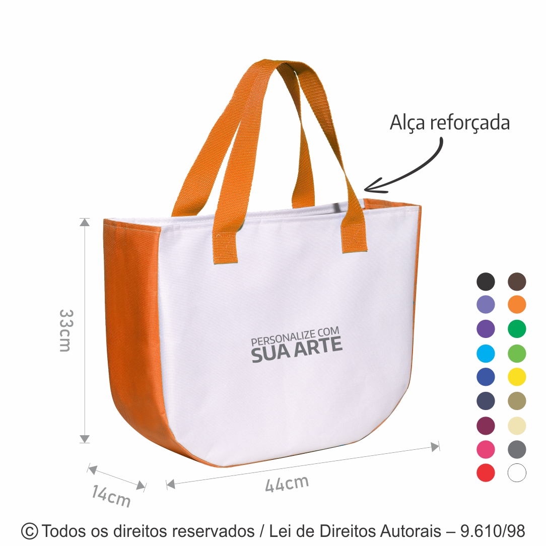 SACOLA DE PRAIA 44X33X14CM 122N